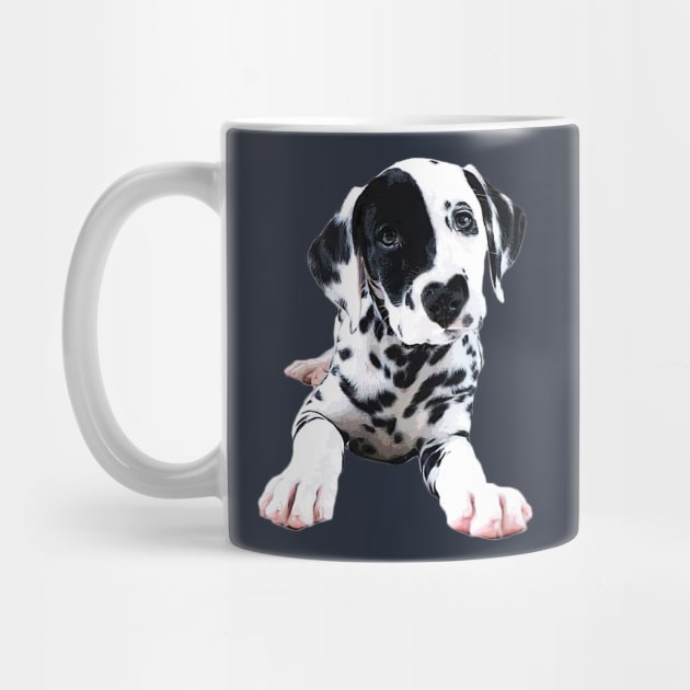 Dalmatian Puppy Dog by Elarex